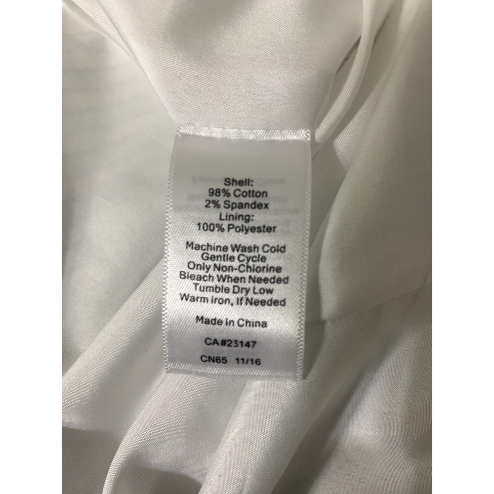 Talbots Dress Size 10 Blue White Yellow Rose Fit N Flare Sleeveless Lined Easter - Picture 8 of 8